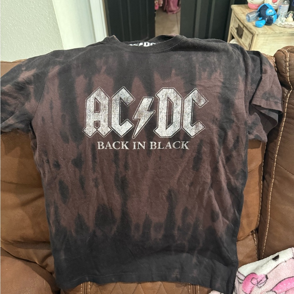 AC/DC Classic Black T-Shirt size medium
